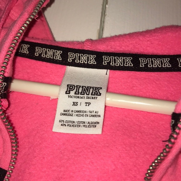 Victoria’s Secret PINK zip up hoodie sweatshirt - Picture 3 of 5